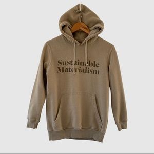 Pull & Bear Cotton Mix Hoodie  XS